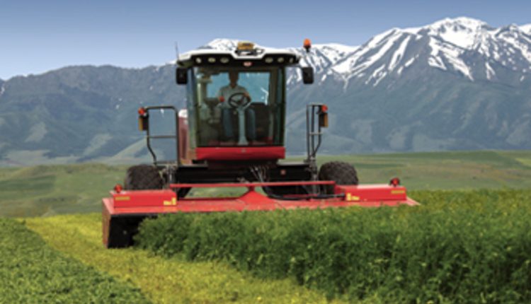 Agricultural equipment in the field